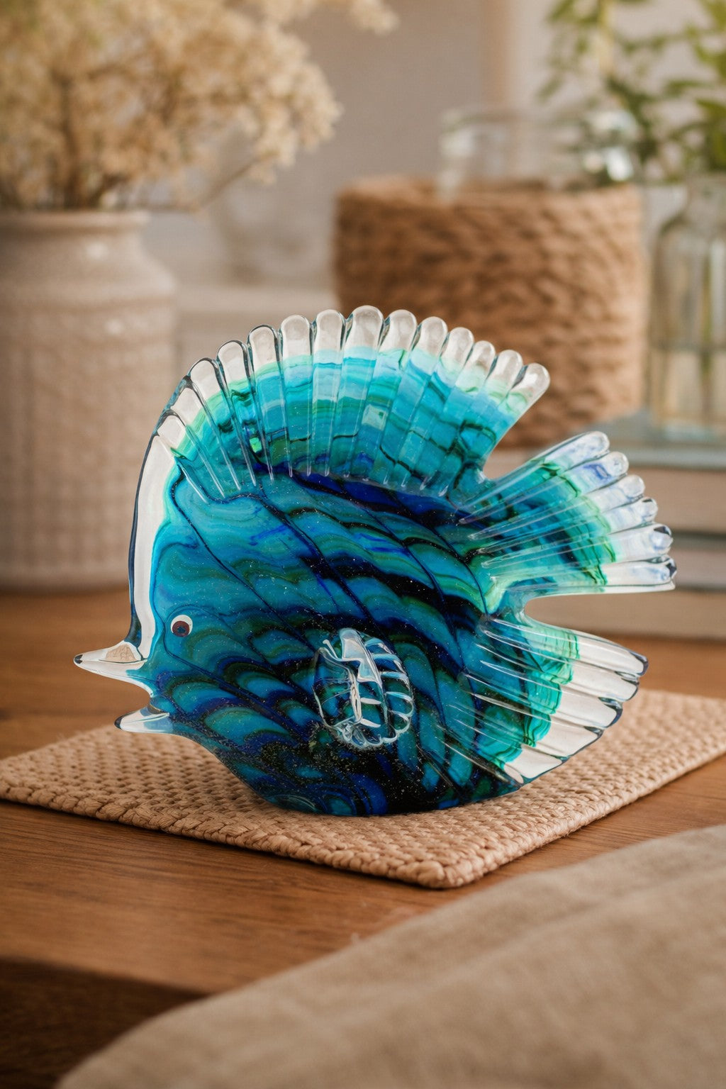 Reef Fish Green & Blue