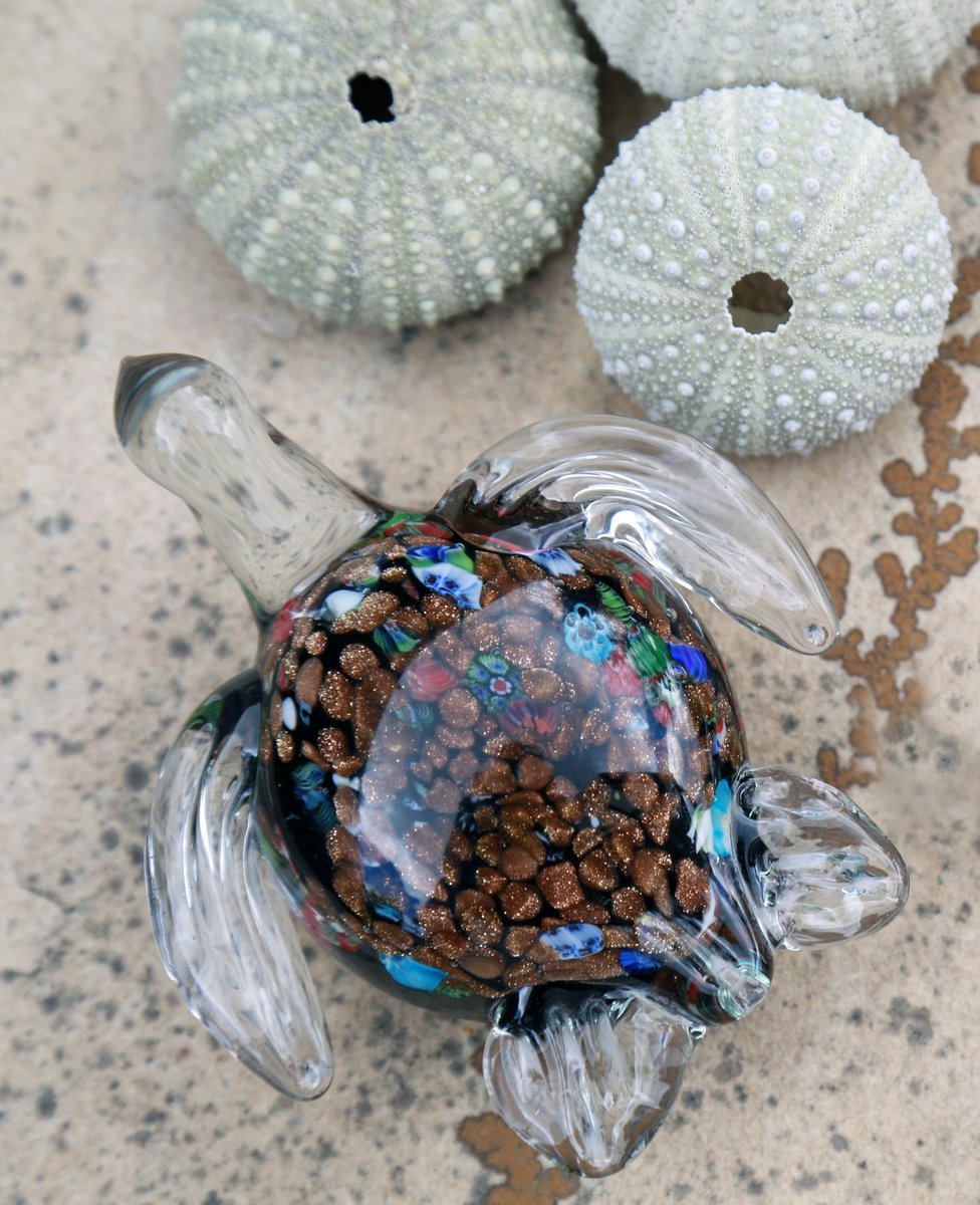 Turtle Bronze Millefiori