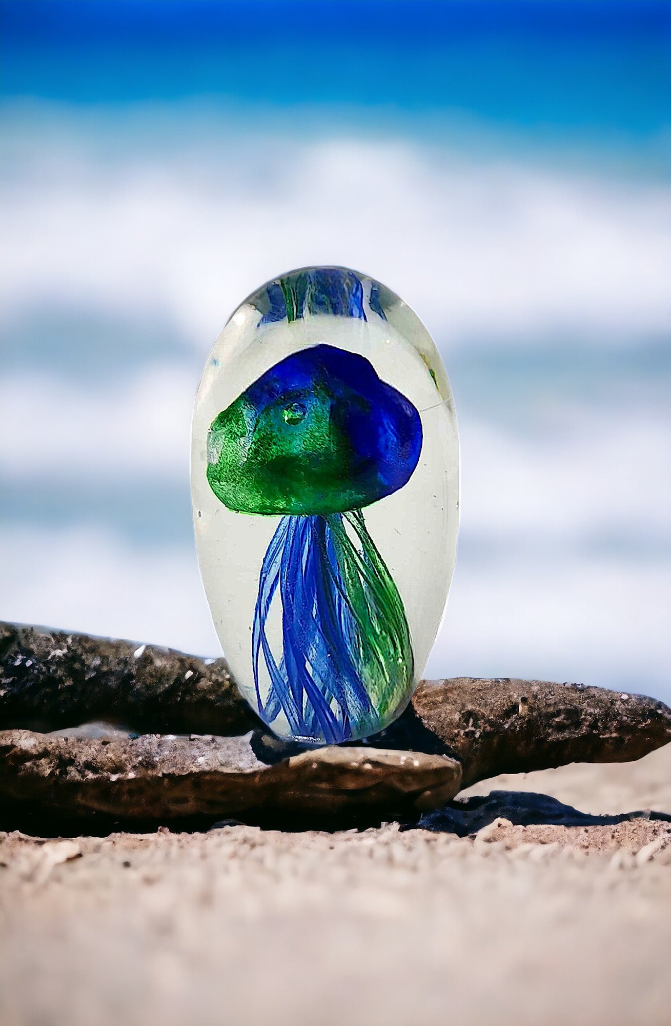 Jelly PW-Blue & Green (Glows in Dark)
