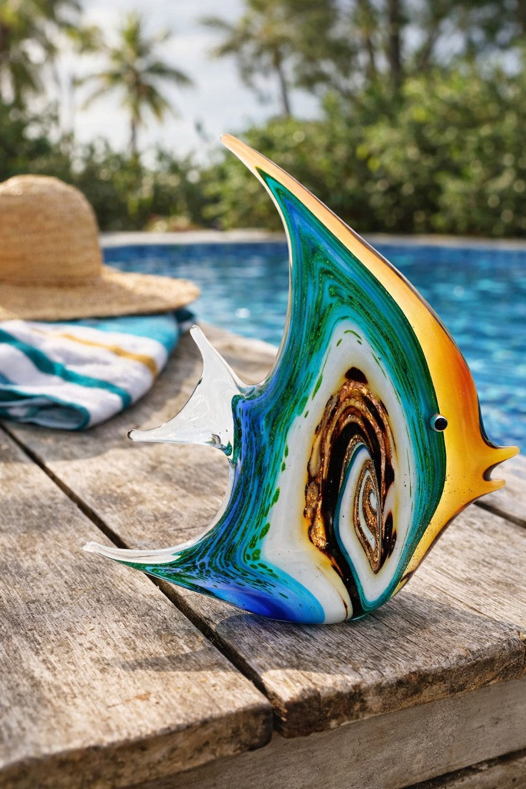 Reef Fish Turquoise Multicolour