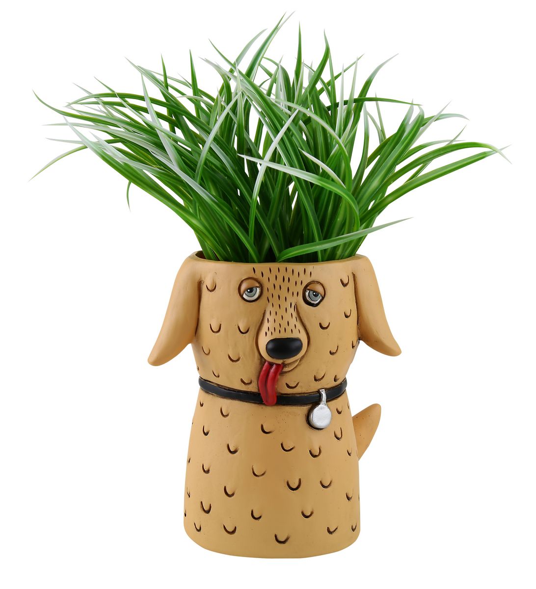 Goldie Dog Tall Planter