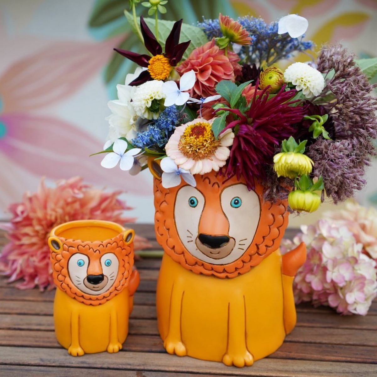 Baby Lion Planter