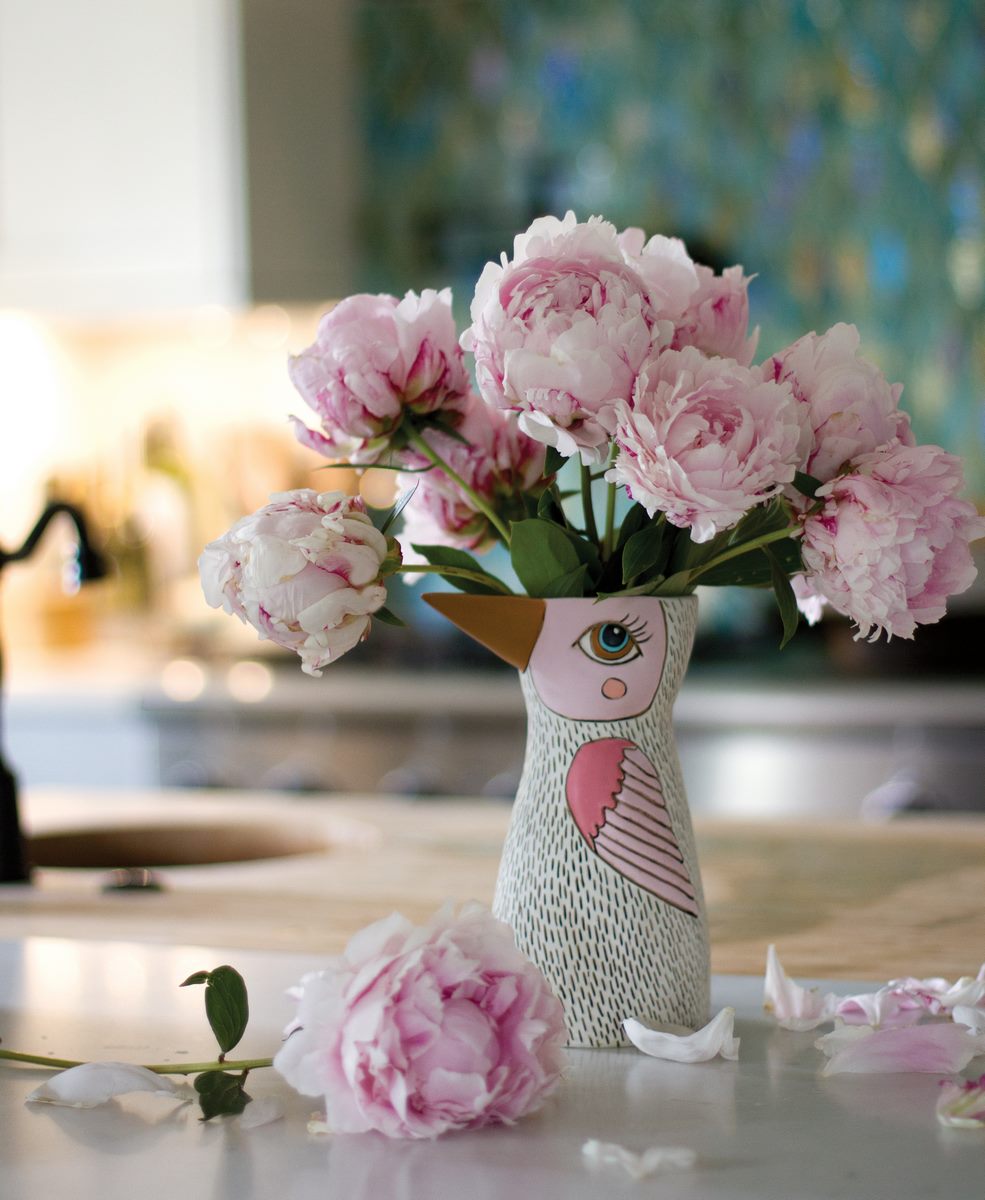 Bird White Watering Can