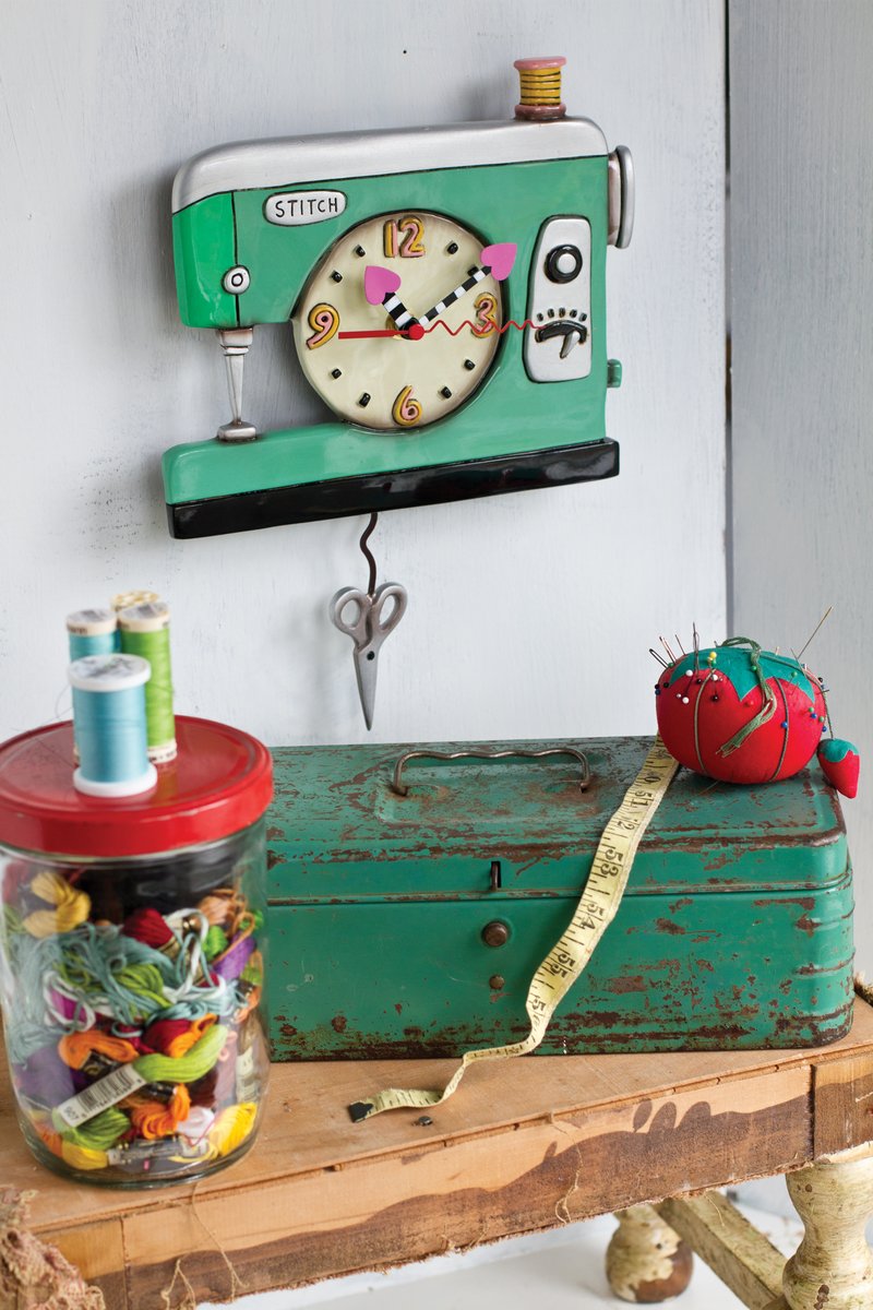 Stitch Clock