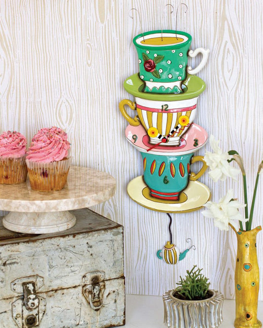 Spot of Tea Clock