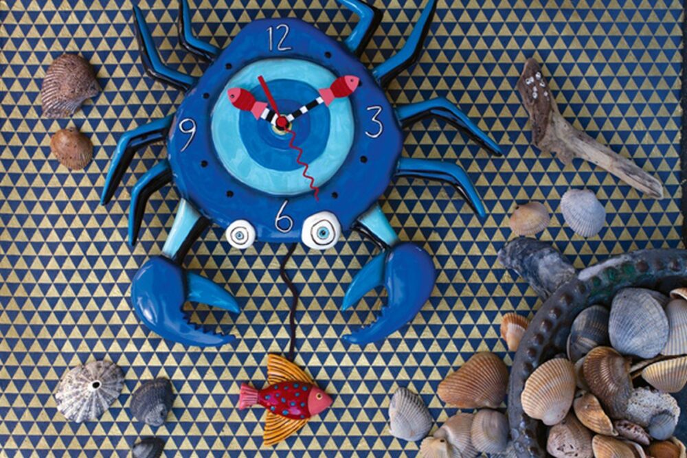 Blue Crab Clock