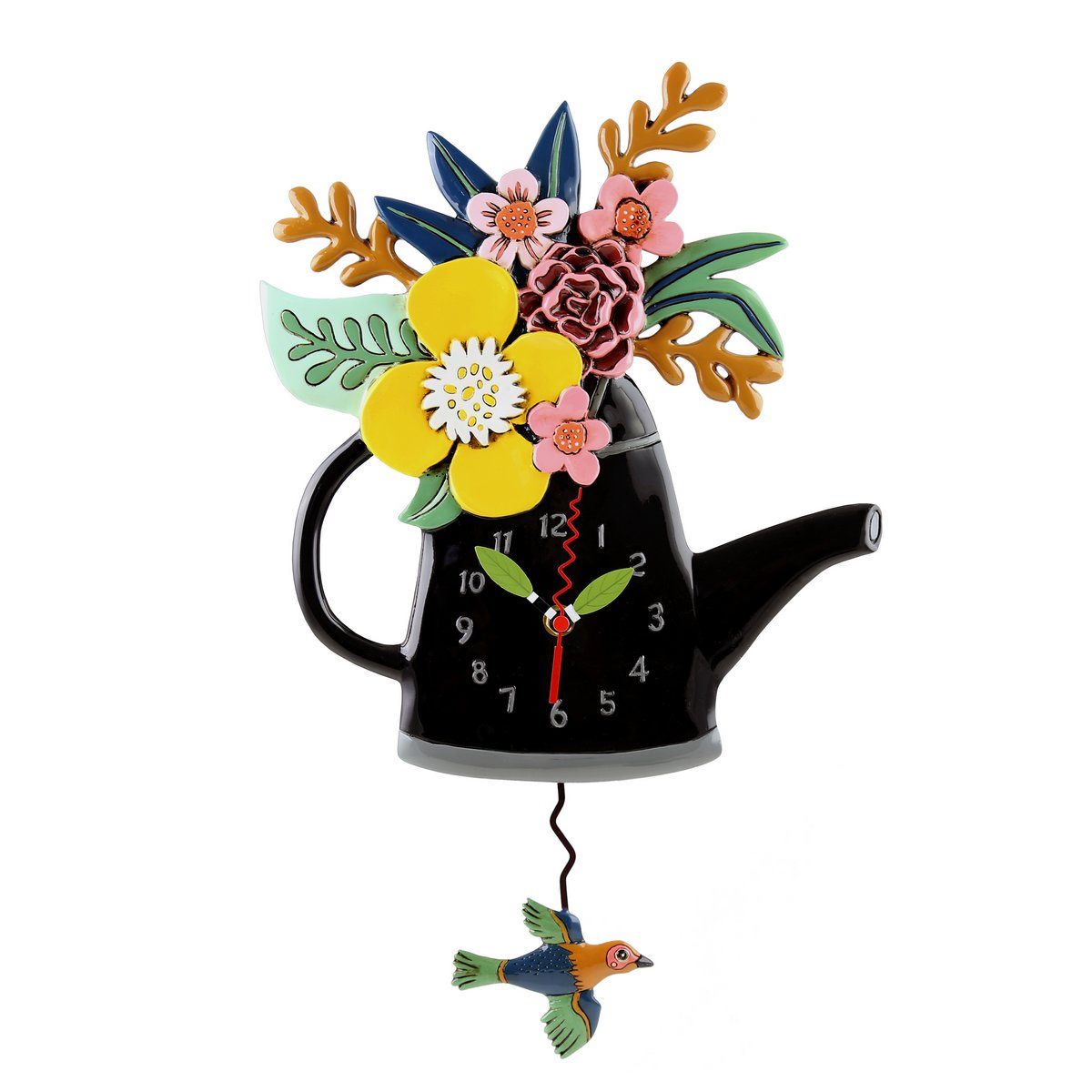 Blossoms Black Clock