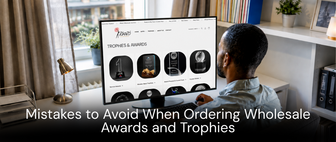 Mistakes to Avoid When Ordering Wholesale Awards and Trophies
