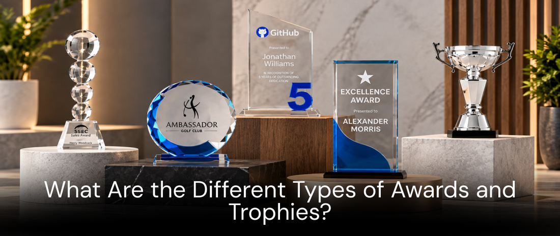 What Are the Different Types of Awards and Trophies?