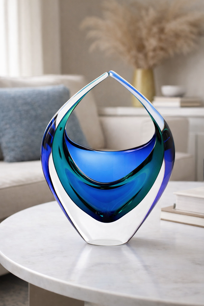 Crystal Basket Blue & Turquoise