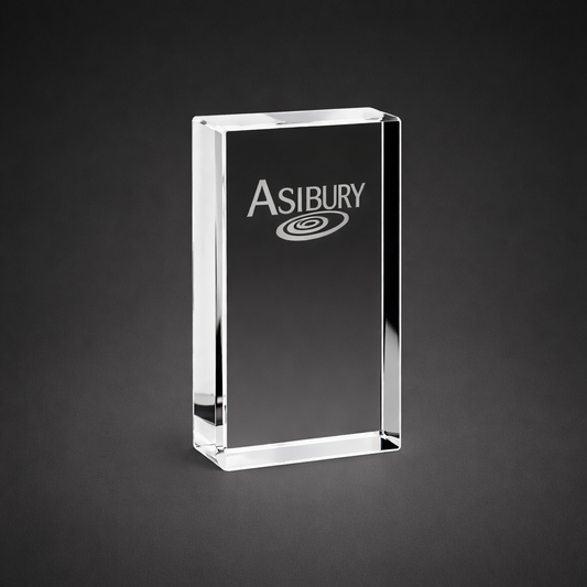 Crystal Rectagular Award