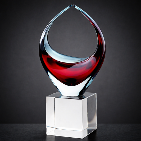 L-12 Crystal Basket- Clear Base