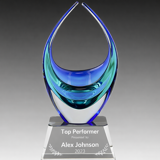 Crystal Basket on Clear Base