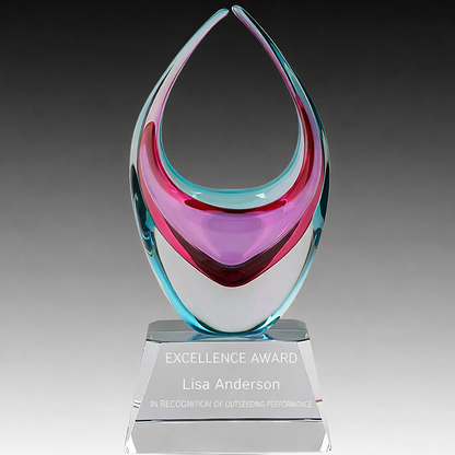 Crystal Basket on Clear Base
