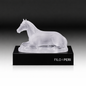 Crystal Horse On Base