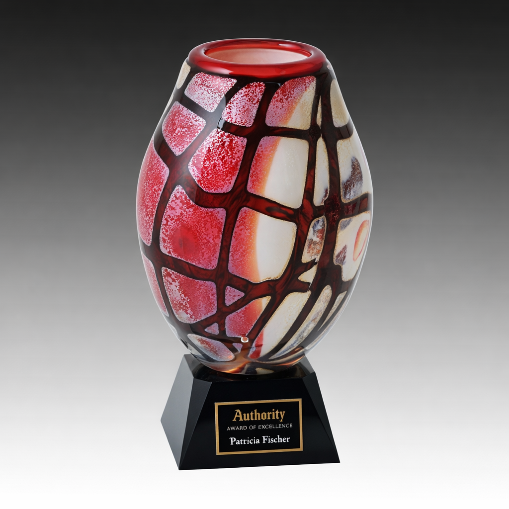 Aida Vase on Crystal Base