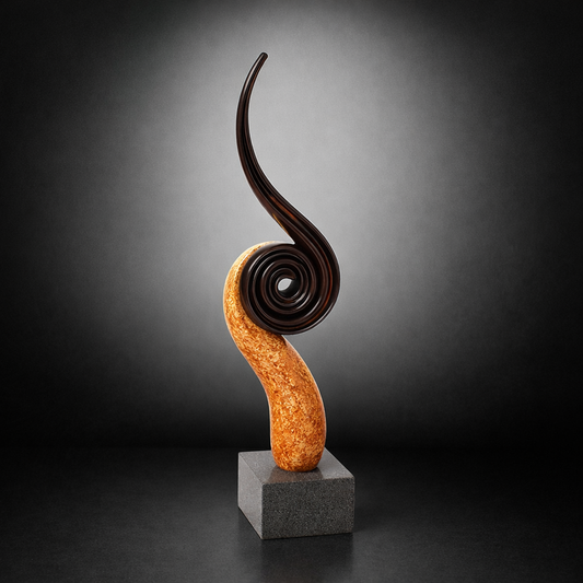 Alberto Glass Sculpture