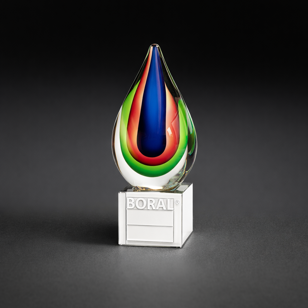 Rainbow Drop on Base