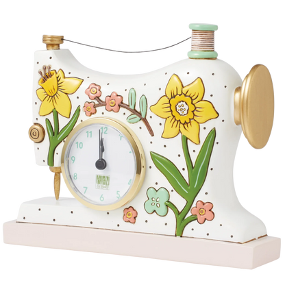 Sew Happy Desk Clock