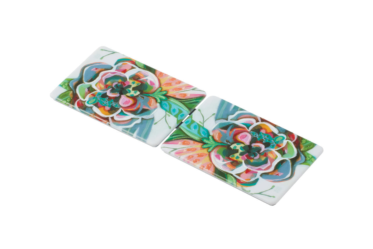 Sweet Rose Compact Mirror