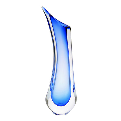 Crystal Vase Blue