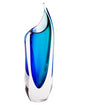 Crystal vase Blue & Turquoise