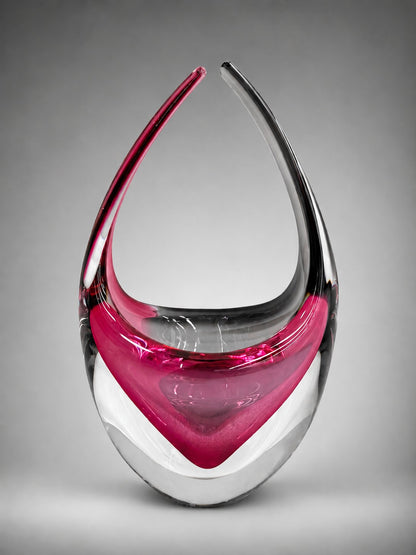 Crystal Basket Pink & Black