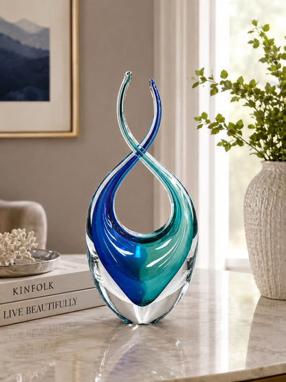 Crystal Basket Dark Blue, Turquoise
