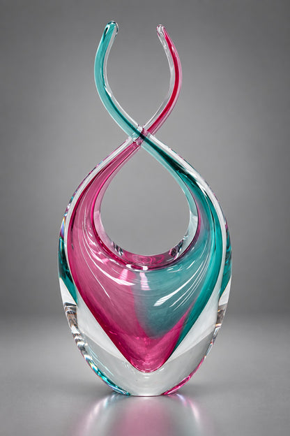 Crystal Basket Pink, Turq