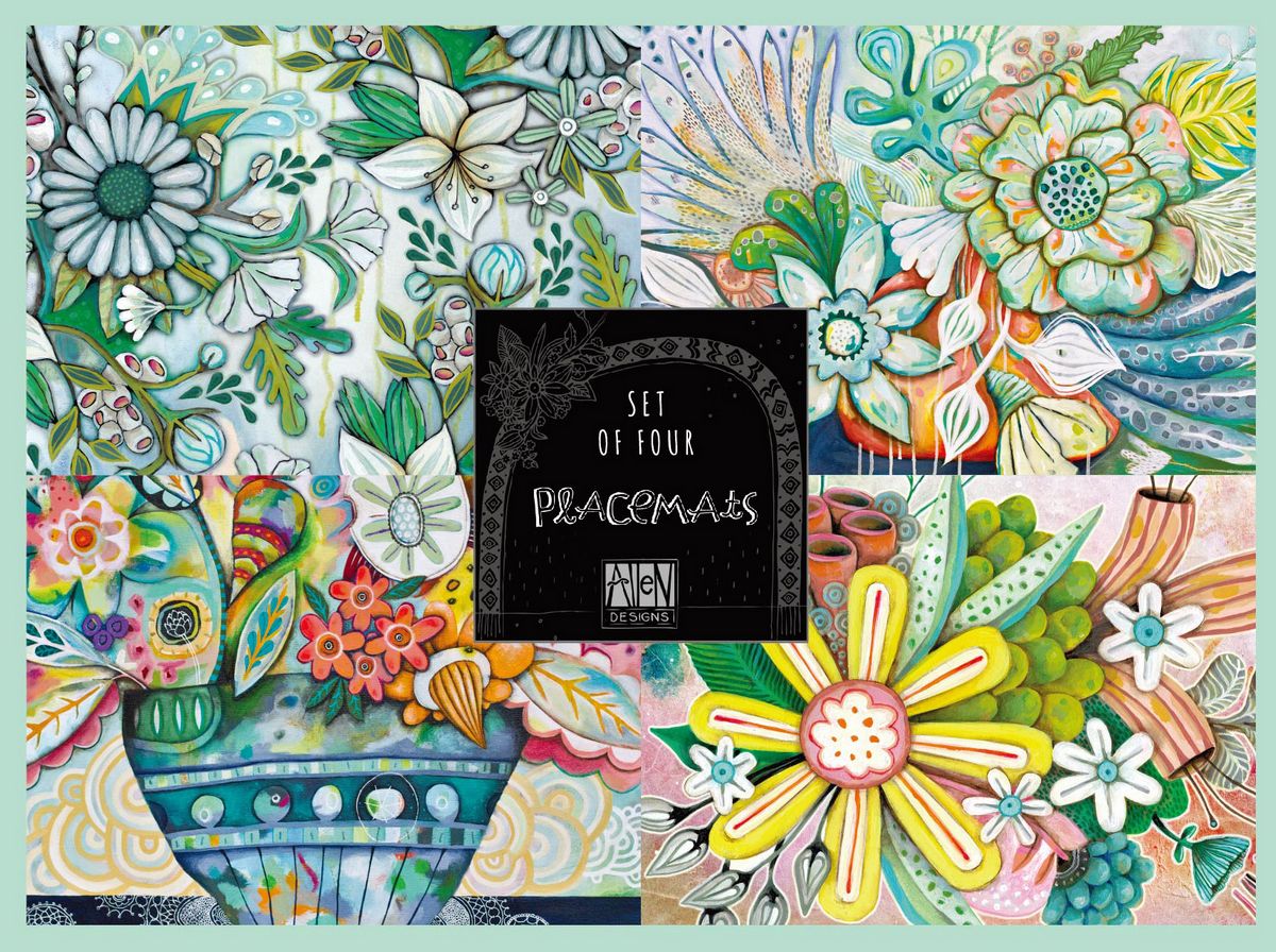 Bountiful Blooms Placemats