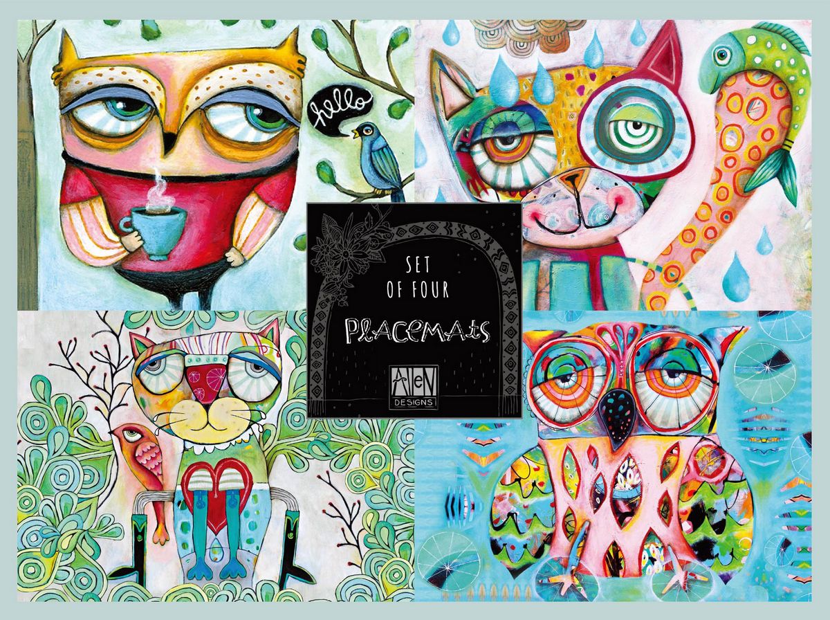 Wise Critters Placemats