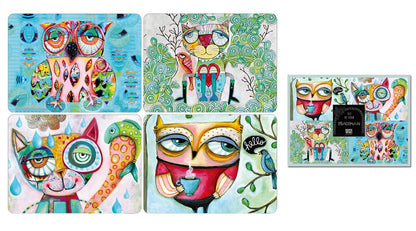 Wise Critters Placemats