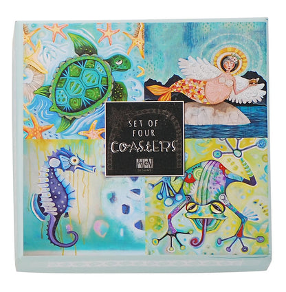 Water Dwellers Coasters
