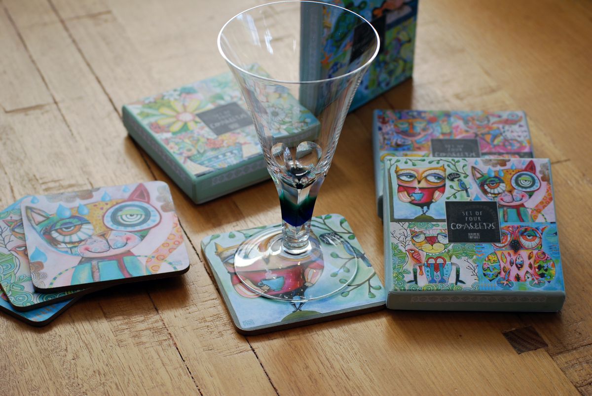 Bountiful Blooms Coasters
