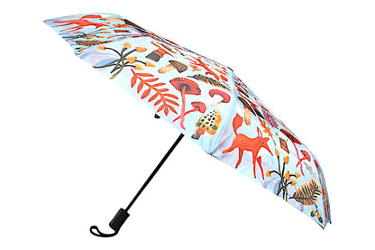 Fox and Mushroom Umbrella