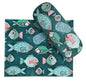Hello Fish Eyeglass Case