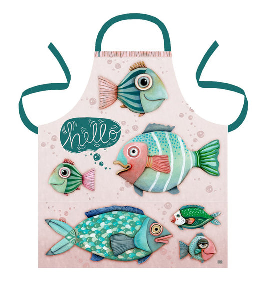 Hello Fish Apron