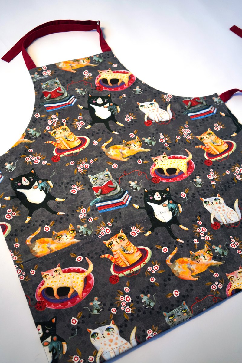 Crazy Cats Apron
