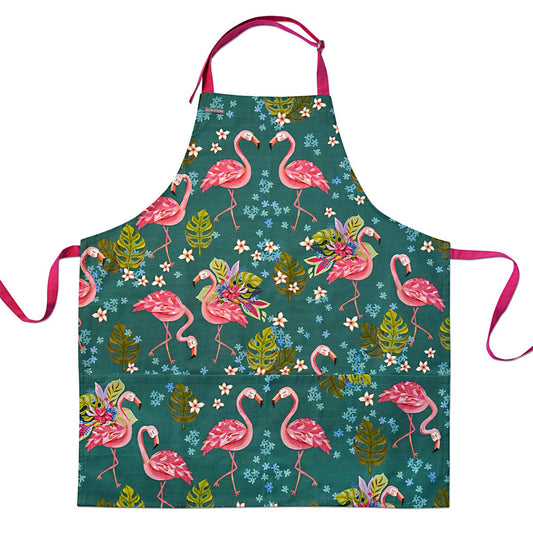 Flamingos Apron