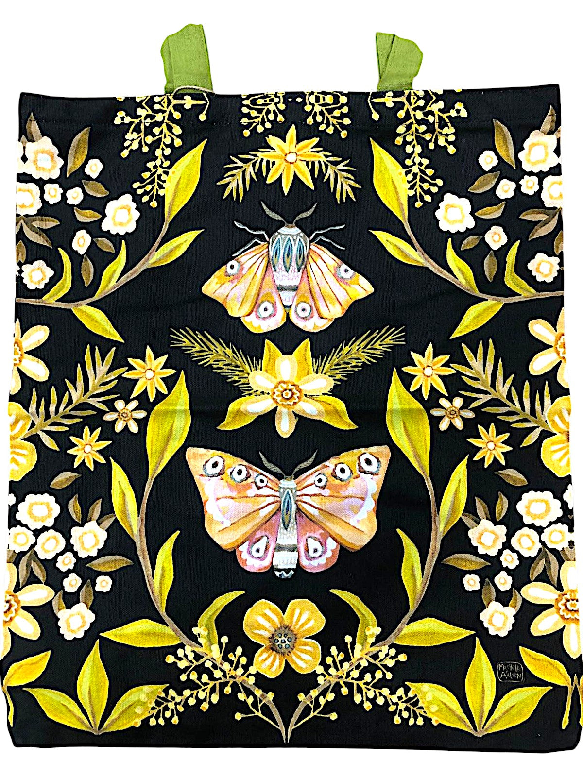 Black Moth Tote Bag