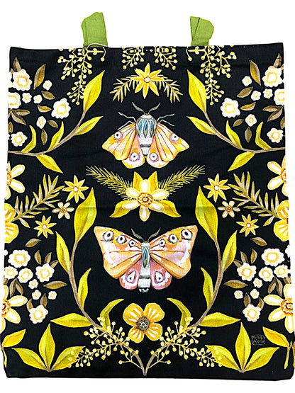 Black Moth Tote Bag