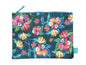 Moody Flowers XLarge Pouch