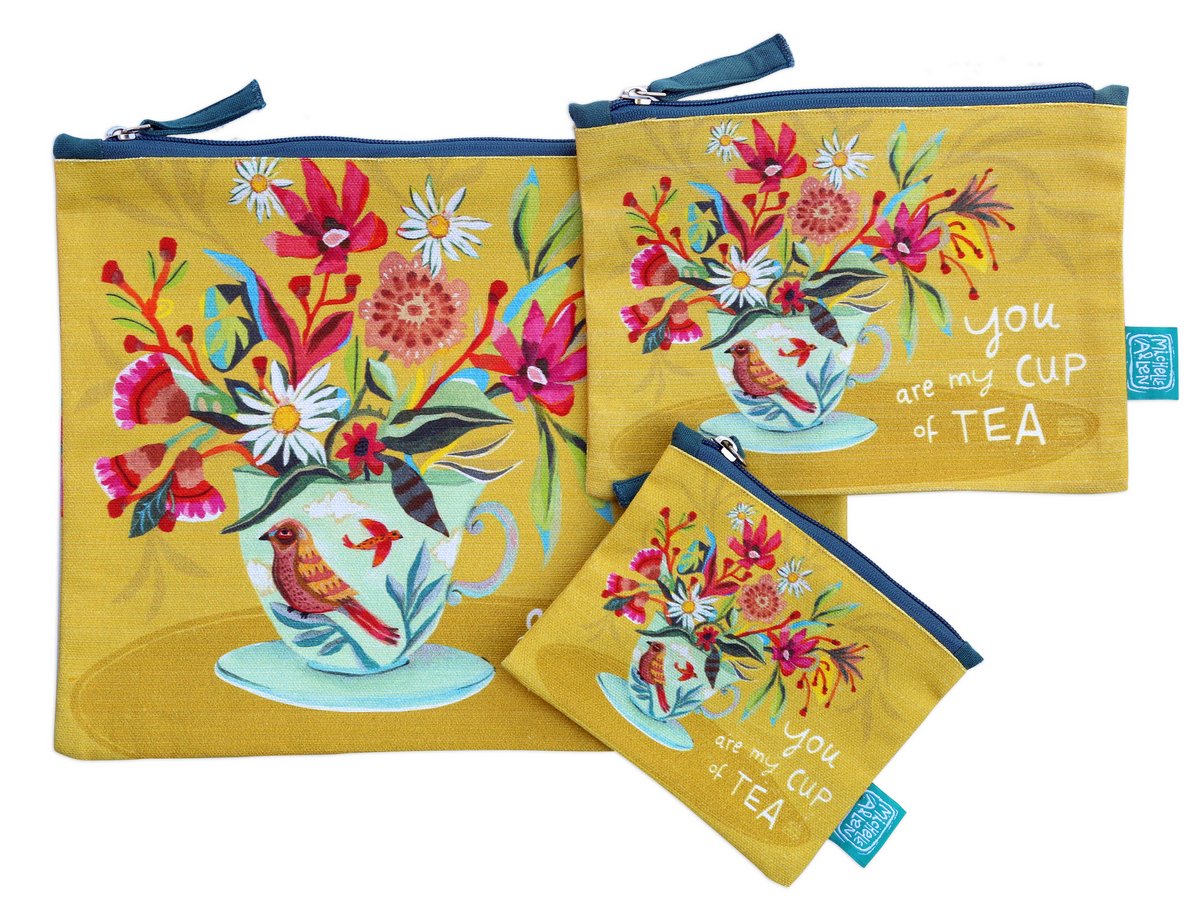 Cup of Tea Small Pouch/Purse
