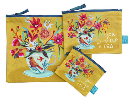 Cup of Tea Small Pouch/Purse