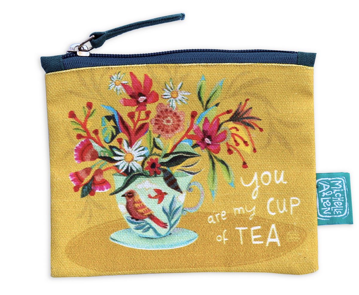 Cup of Tea Small Pouch/Purse