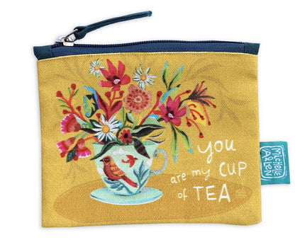 Cup of Tea Small Pouch/Purse