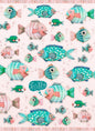 Hello Fish Tea-Towel