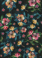 Moody Flowers Tea-Towel