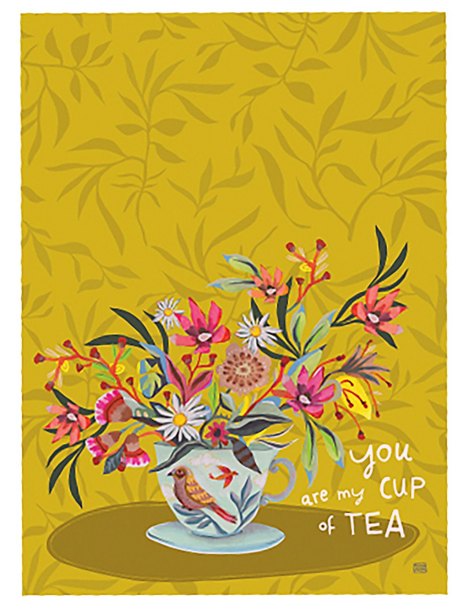Cup of Tea Tea-Towel