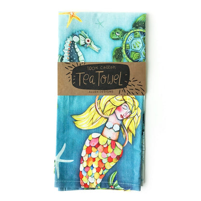 Under The Sea Tea-Towel